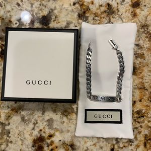 Gucci Sterling Silver Bracelet